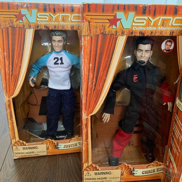 NSYNC Collectible Marionette Dolls - Complete Set - Picture 4 of 7